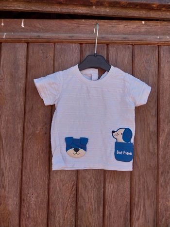 Tee-shirt bébé garçon 23 mois