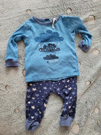 Pyjama mi saison 2 pièces 6 mois