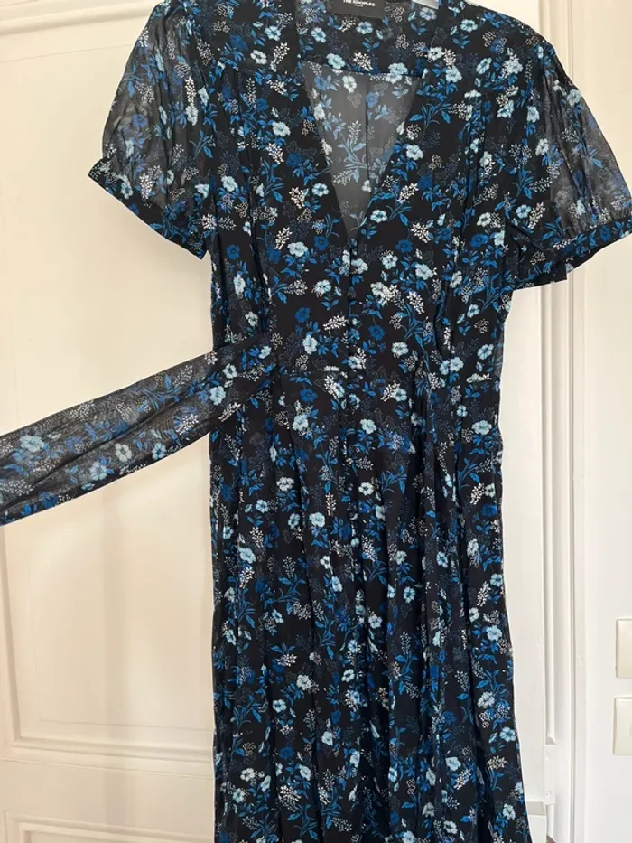 Robe longue fleurie The Kooples neuve avec étiquette - photo numéro 3