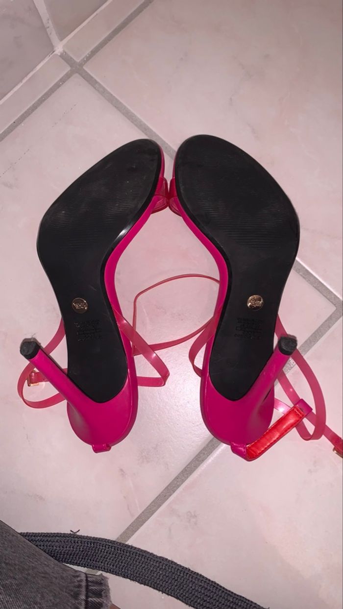 Sandales Talon rose - photo numéro 3