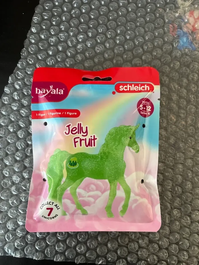 Cheval licorne schleich Jelly fruit