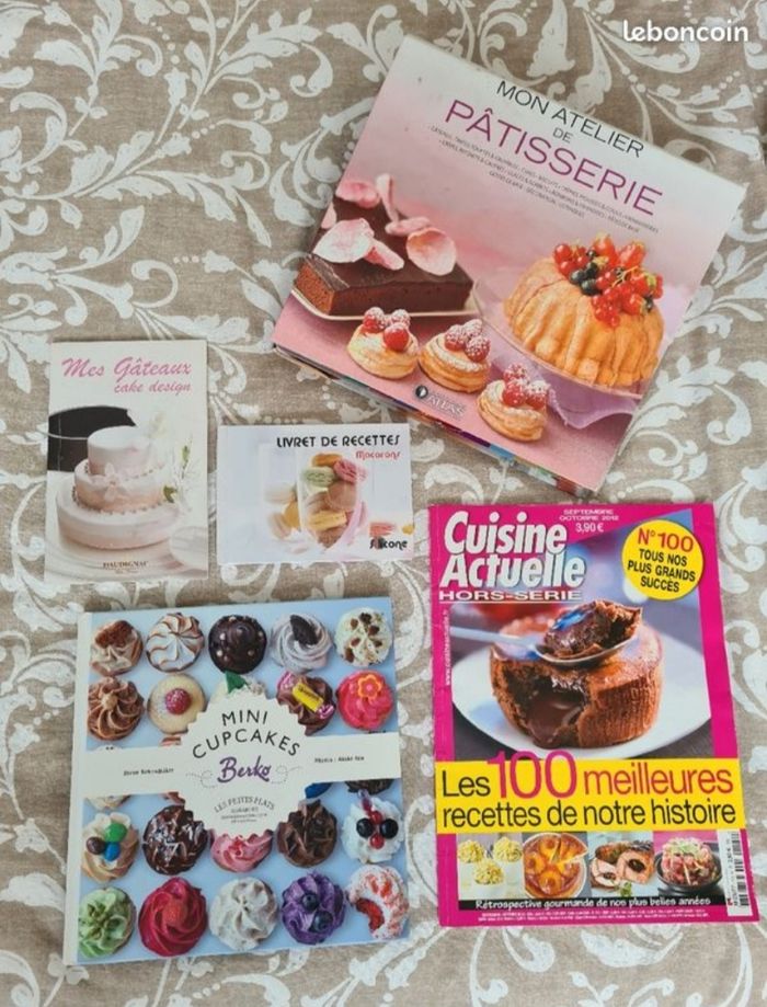 Lot de livres de recettes