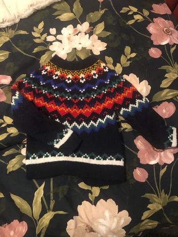 Pull en laine Monoprix 