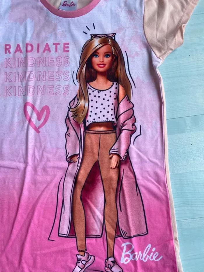 Chemise de nuit barbie 8/9 ans - photo numéro 3