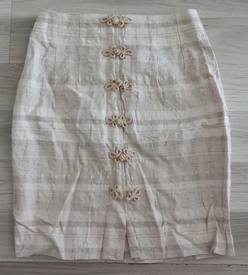 Jupe courte crème Pimkie taille 38