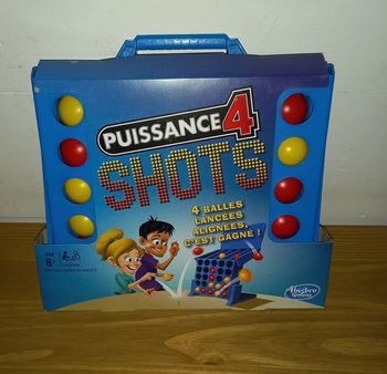 Jeu puissance 4 shots hasbro à partir de 8 ans