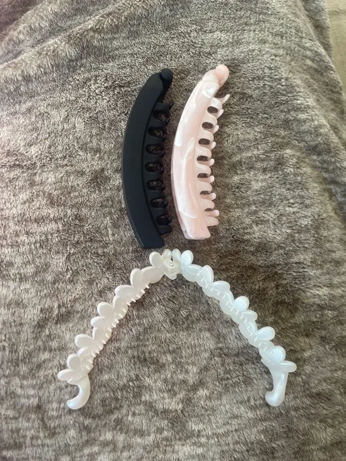 3 pinces à cheveux - photo numéro 2