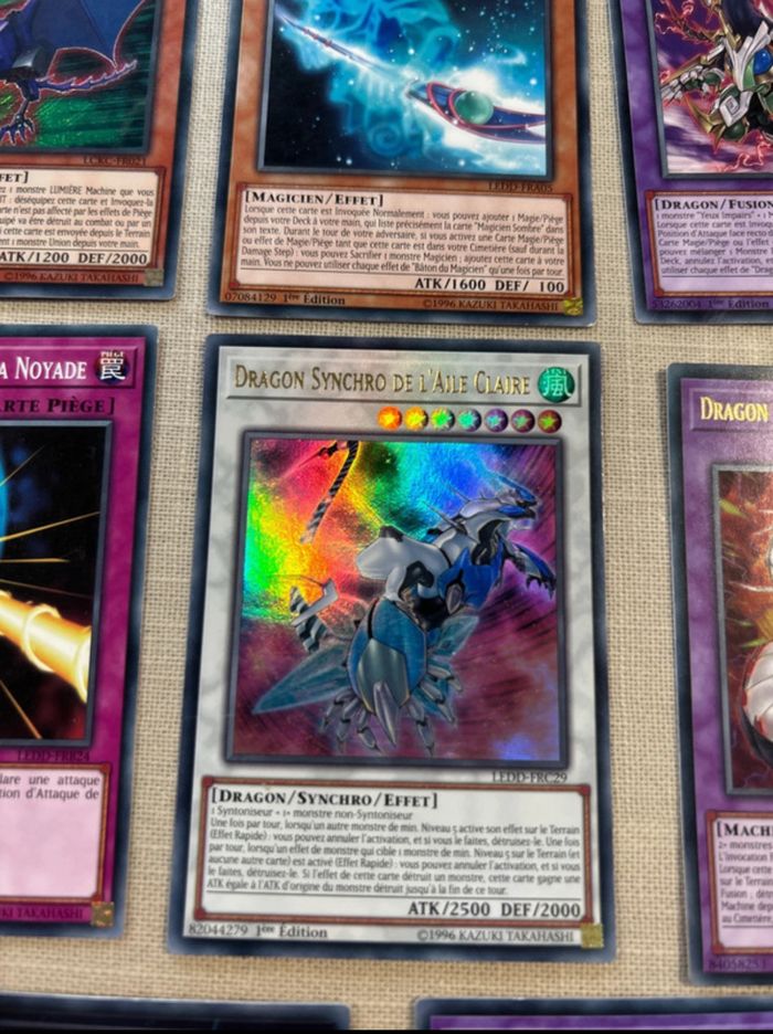 Lot 8 cartes Yu-Gi-Oh! - photo numéro 6