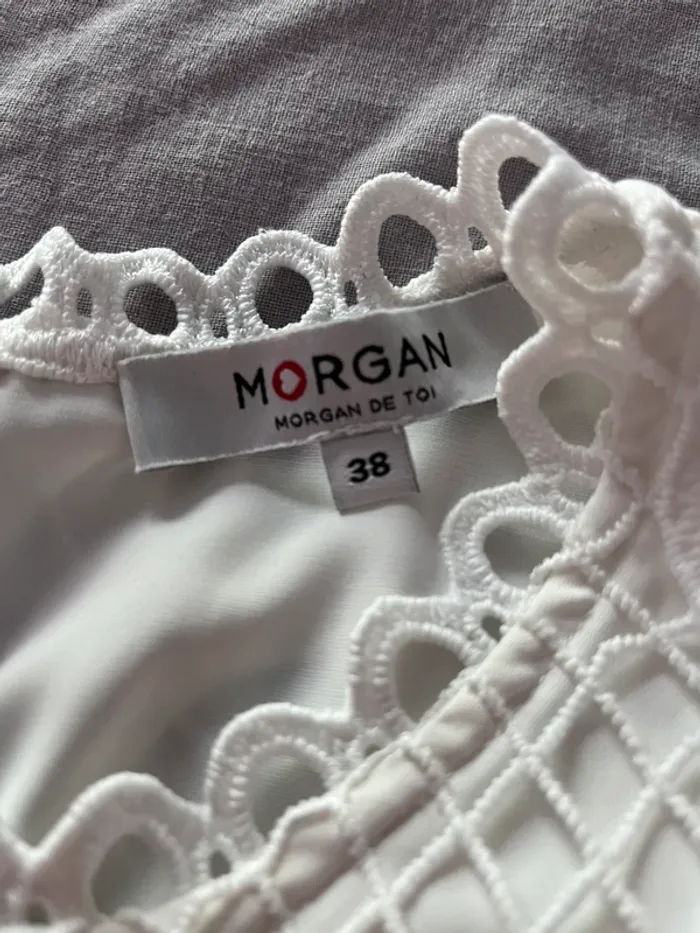 Robe guipure Morgan blanche / 232-Roslo T38 - photo numéro 4