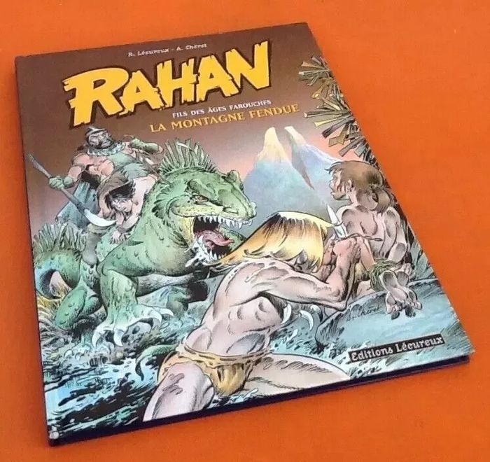 BD R-Lécureux / A. Chéret Rahan La montagne fendue 60 pages Editions Lécureux - photo numéro 2