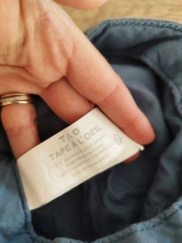 Casquette fillette 3/6 mois - photo numéro 4