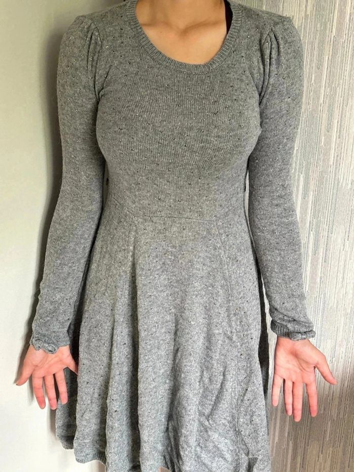 Robe pull taille 38-40 marque mademoiselle R • - photo numéro 2