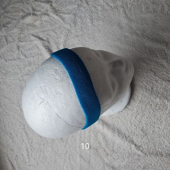 Bandeau bleu extensible, neuf