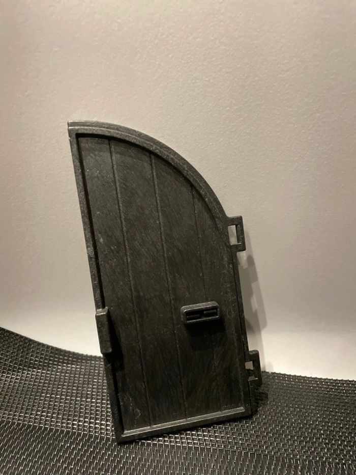 Playmobil demie porte principale château forteresse du dragon rouge 3269 chevalier moyen âge - photo numéro 2