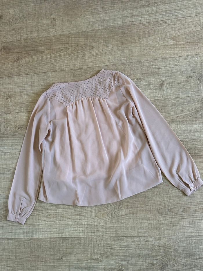 Blouse rose nude à manches longues Vero Moda taille XS jamais portée - photo numéro 8