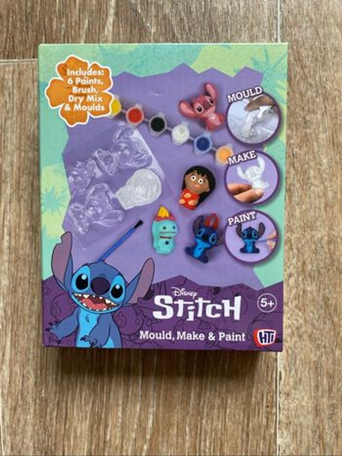 🌀 Kit créatif Disney Stitch – Mould, Make & Paint 🎨✨