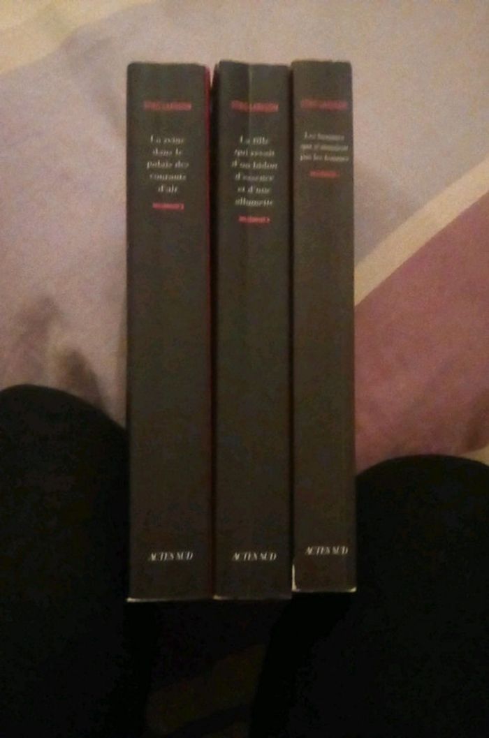 Lot de 3 livres Stieg Larsson - photo numéro 6
