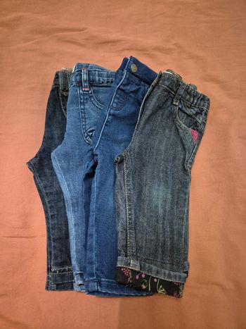 Lot de jeans 6 mois