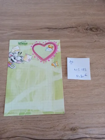 Feuille Diddl A6 183 0,30€