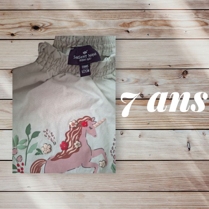 T-shirt Licorne Sergent Major - photo numéro 3