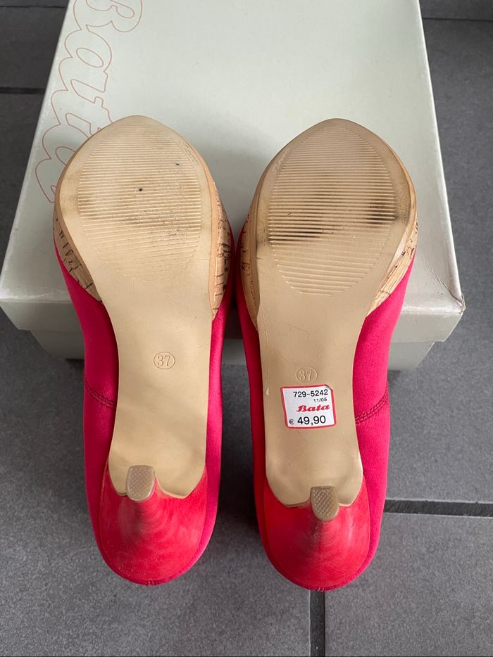 Escarpin Bata rose - photo numéro 5
