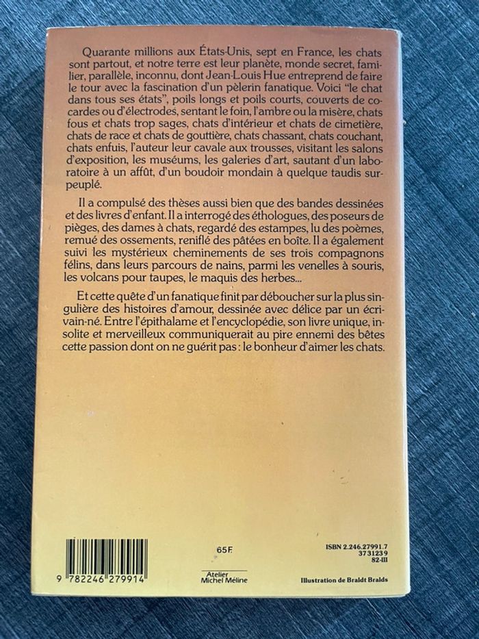 Livre le chat dans tous ses états de Jean-Louis Hue. - photo numéro 4