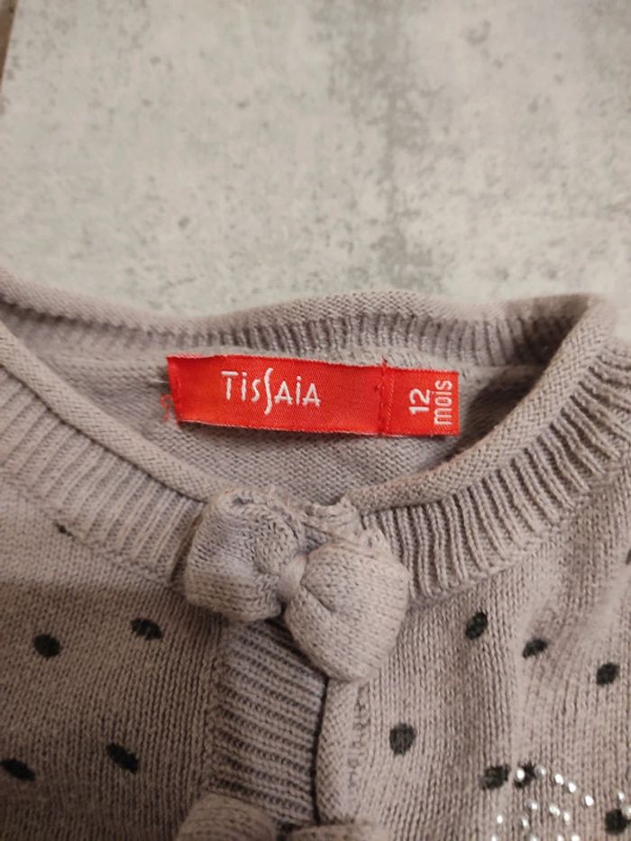 Lot de 2 gilets 12 mois mois noeuds papillons - photo numéro 7