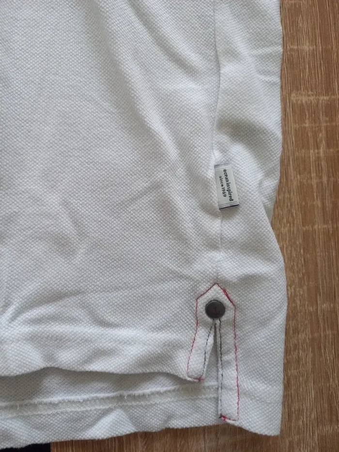 Polo blanc XXL - photo numéro 5