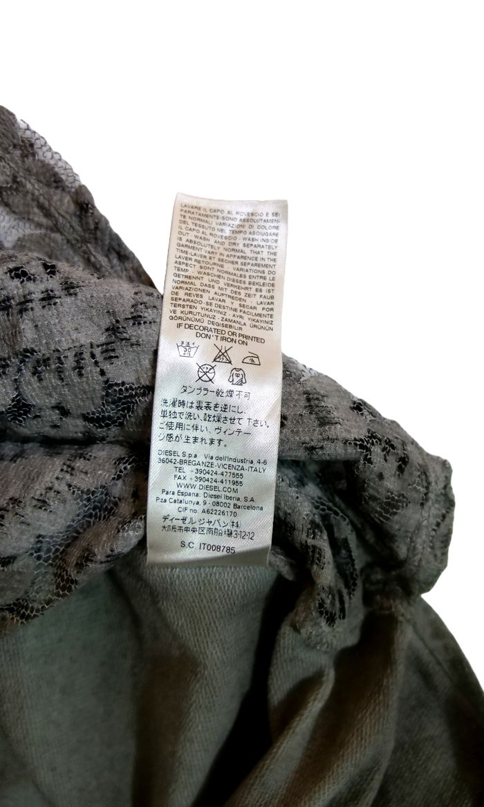 DIESEL - T-Albane - Débardeur dentelle - Taille S - Neuf avec étiquettes - photo numéro 7