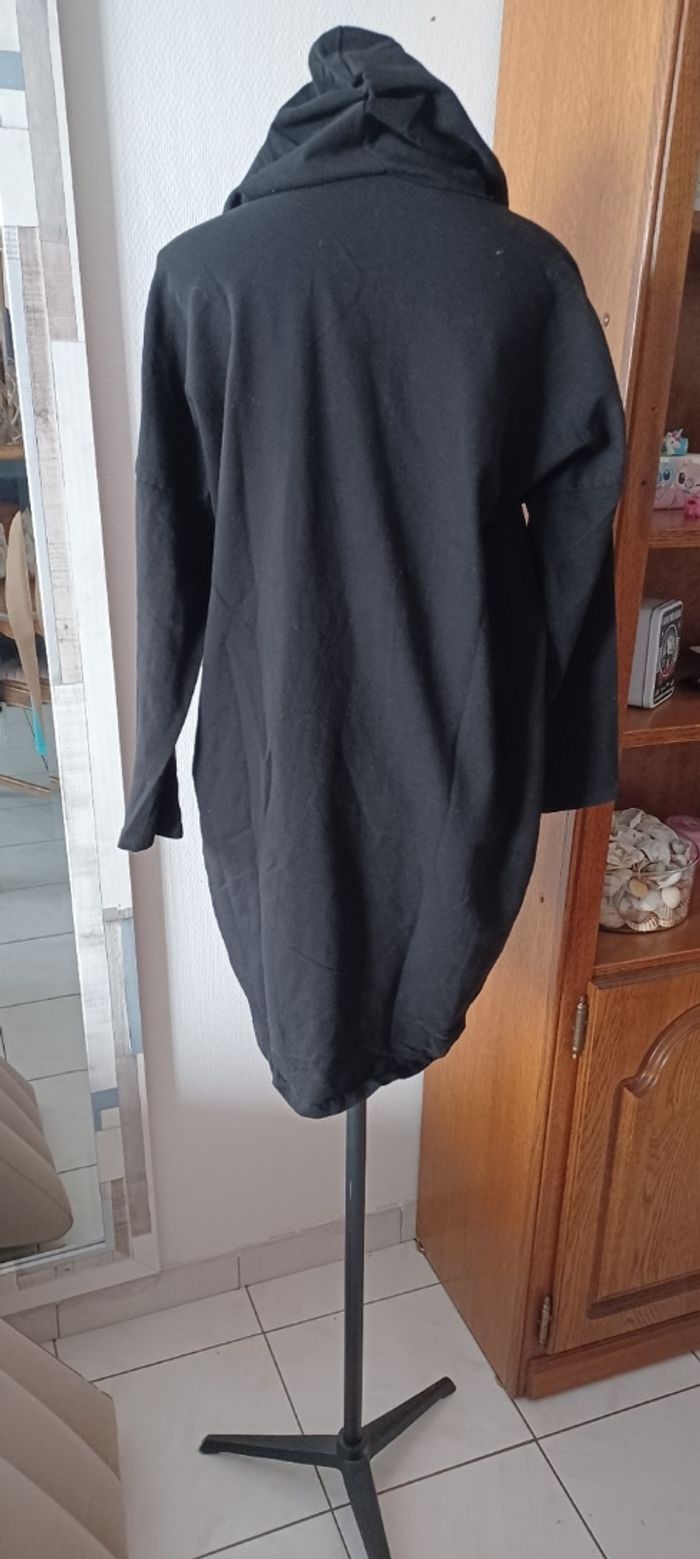 Très jolie robe sweat à capuche femme T U - photo numéro 6