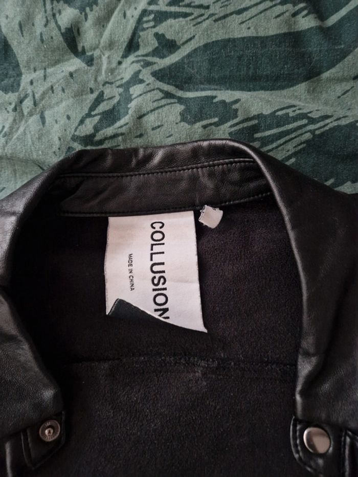 Veste imitation cuir - photo numéro 3