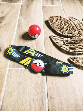 🔥Pokémon ceinture clip n go et poké ball rouge blanche