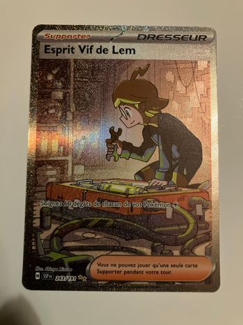 Carte pokemon Esprit vif de Lem alternative