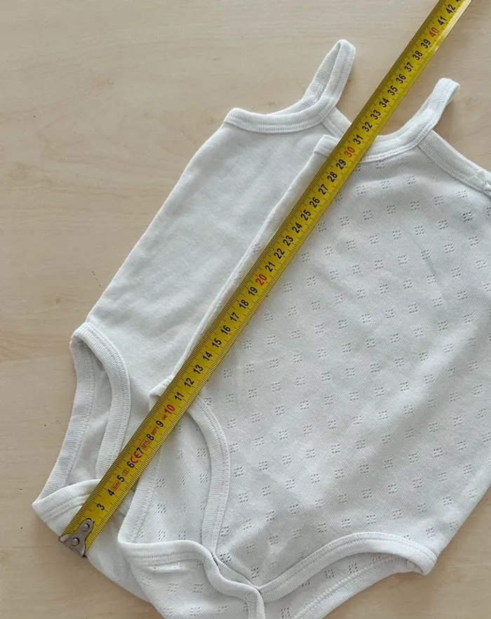 Lot de 5 bodies été fille débardeur 6 mois - photo numéro 3