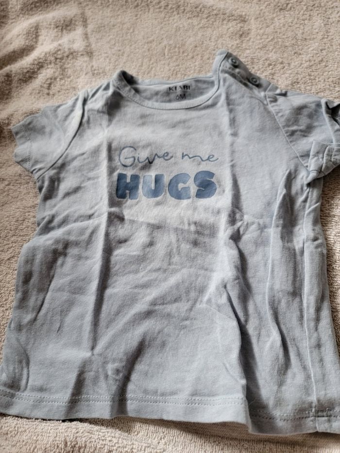 Lot de 6 tee-shirts manches courtes 6 mois garçon - photo numéro 4