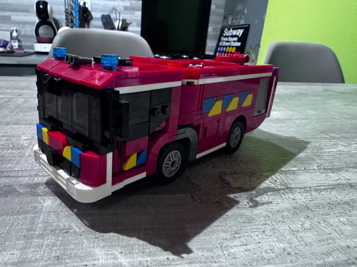 Camion de pompiers Belge en block prototype