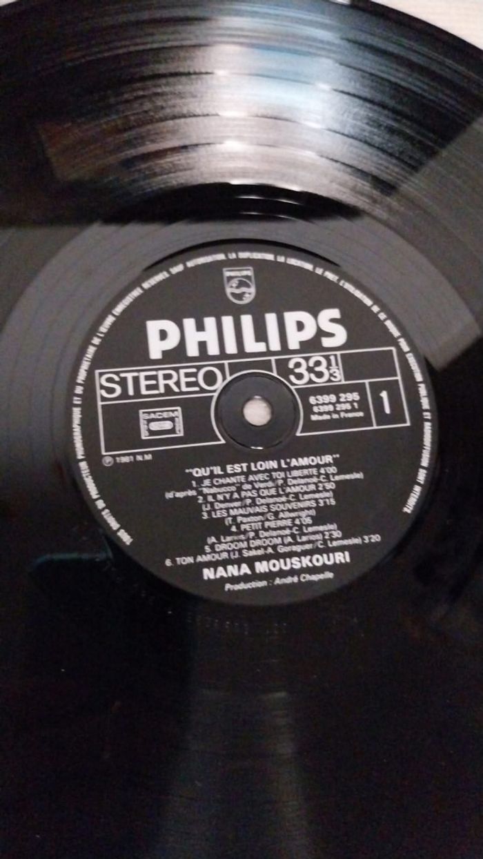Vynile Nana Mouskouri - photo numéro 5