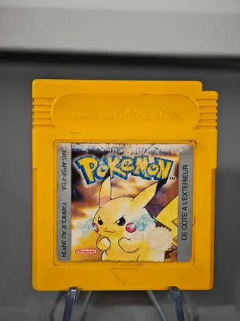 Jeu Nintendo Game Boy Pokémon Version Jaune VF