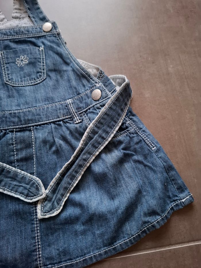 Robe salopette en jean - photo numéro 2