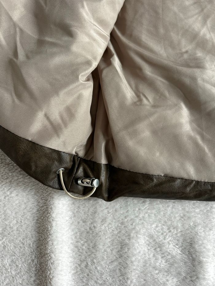 Doudoune Marron Jennyfer – Col Moumoute - photo numéro 3