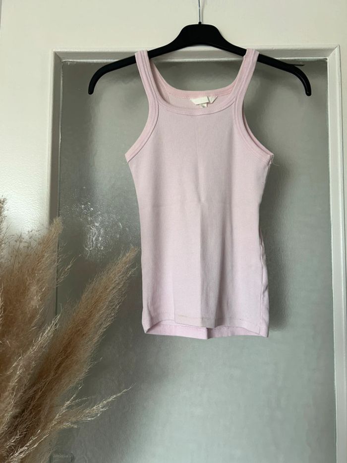 Top débardeur rose h&m S neuf