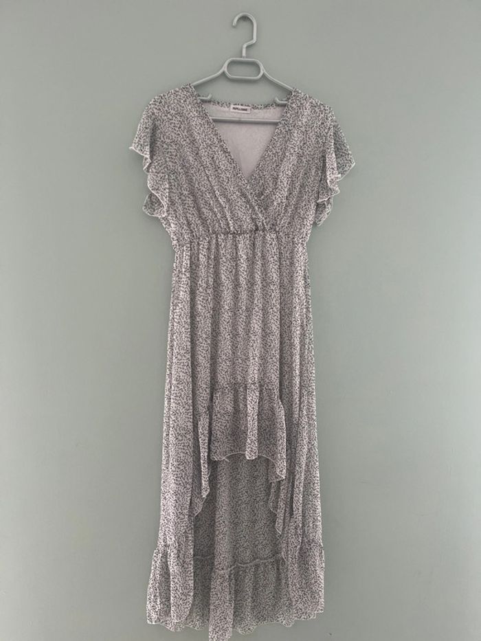 Robe asymétrique fluide