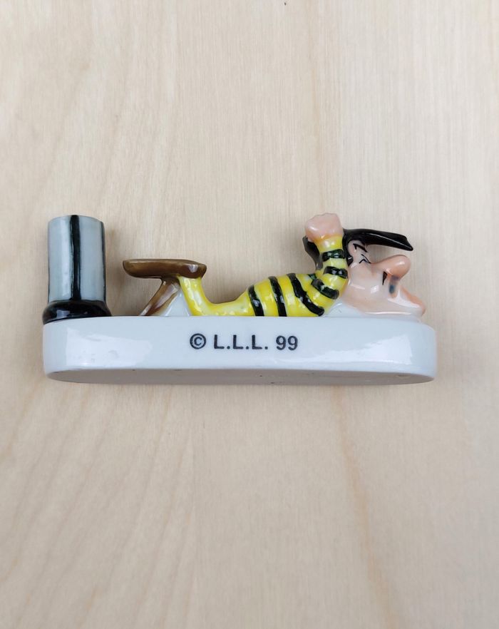 Porte bougie anniversaire Joe Dalton Lucky Luke LLL 99 céramique - photo numéro 3