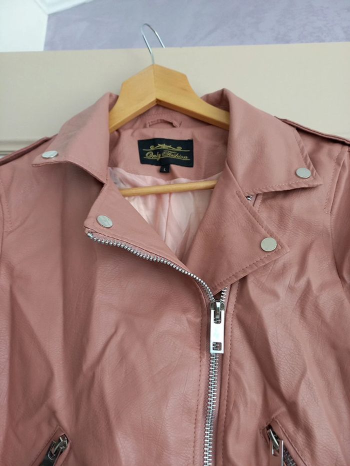 Blouson  femme genre perfecto - photo numéro 4