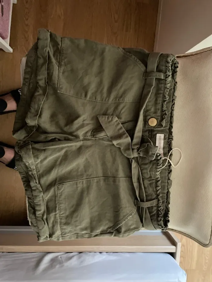 Short kaki fille taille 12 ans Orchestra