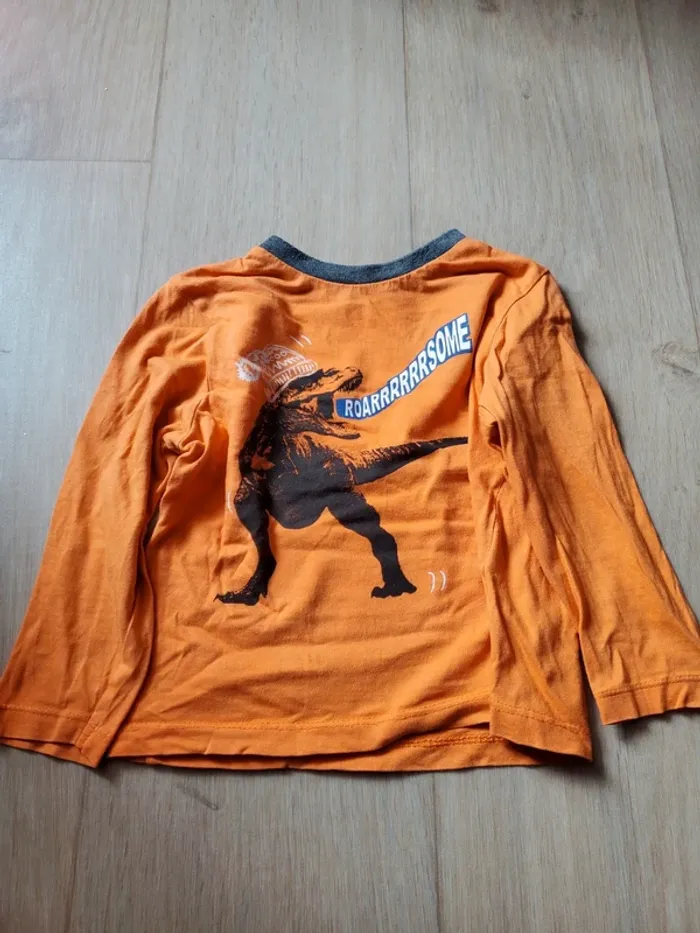 T shirt pyjama dinosaure 4 ans