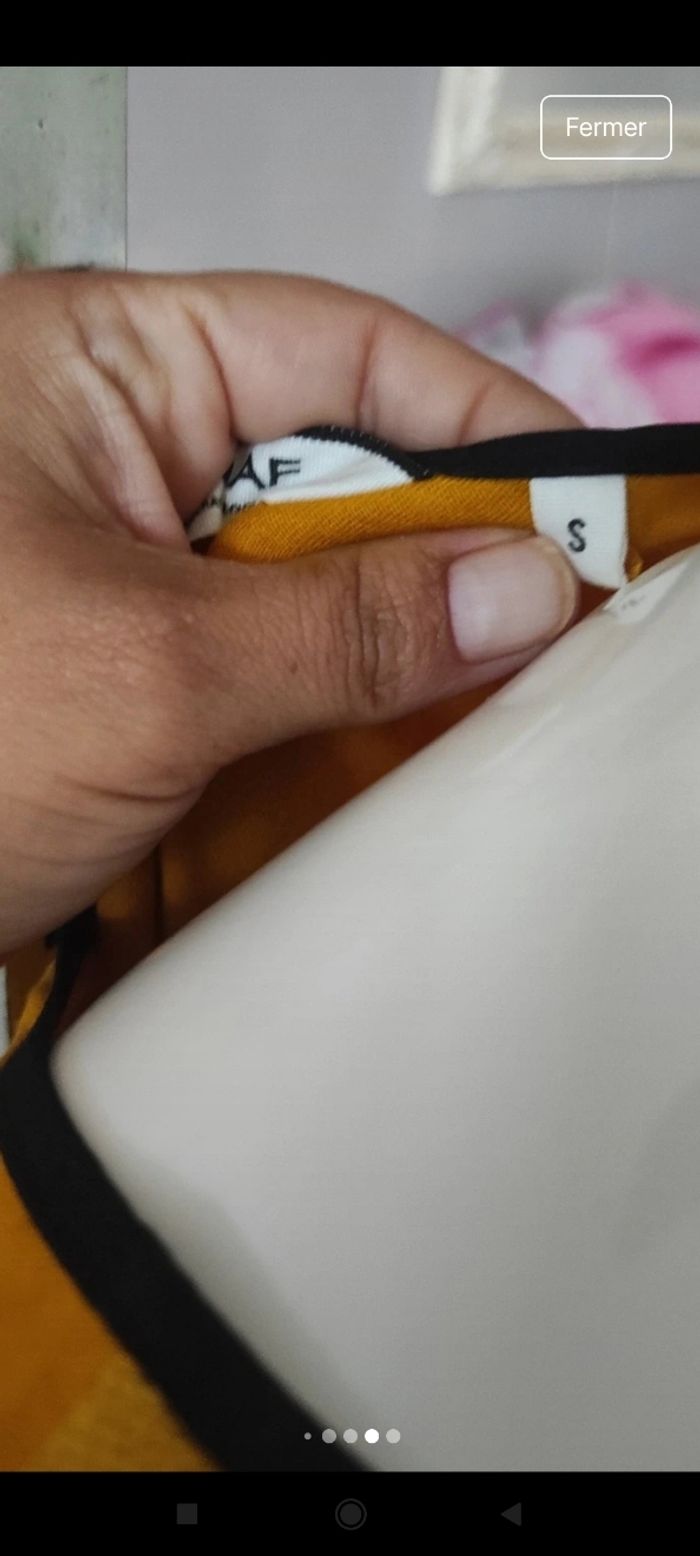 Magnifique haut femme Naf Naf f1 - photo numéro 6