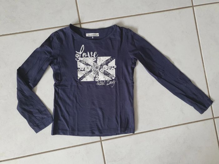 T-shirt ml fille 6 ans U11 - photo numéro 2