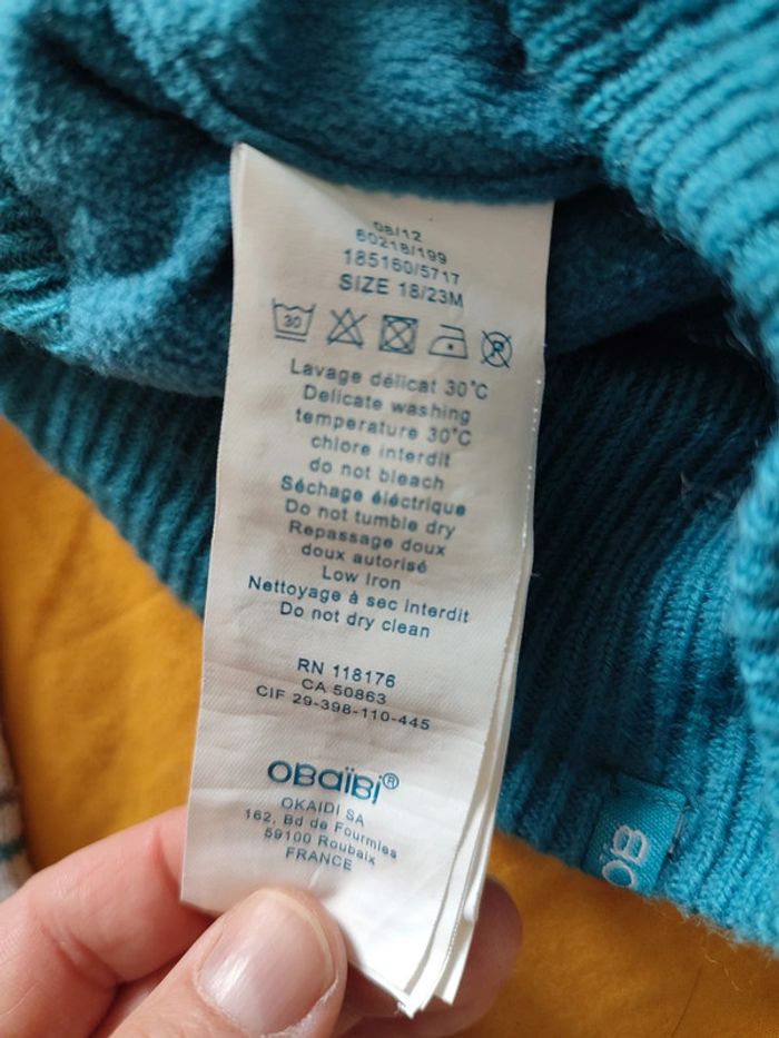 Ensemble bonnet écharpe 18/23 mois - photo numéro 2