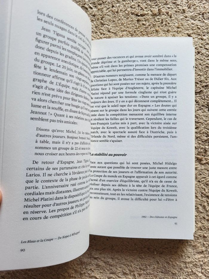 Livre Les Bleus et la coupe – de Kopa à Mbappé de François da Rocha Carneiro - photo numéro 6